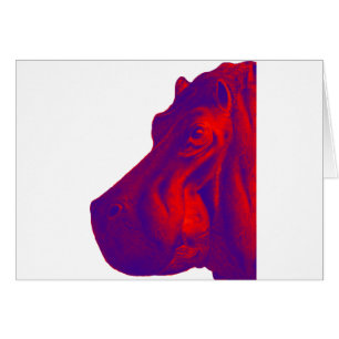 HIPOPÓTAMO DE LA VISTA LATERAL