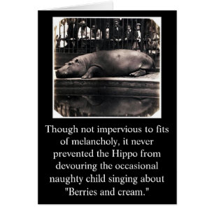 Hipopótamo hambriento hambriento