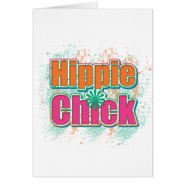 Hippie Chick Paint Splash (Frente)