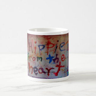 hippie de las tazas del extracto del corazón