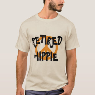 Hippie retirado, símbolo de paz, camisa personaliz