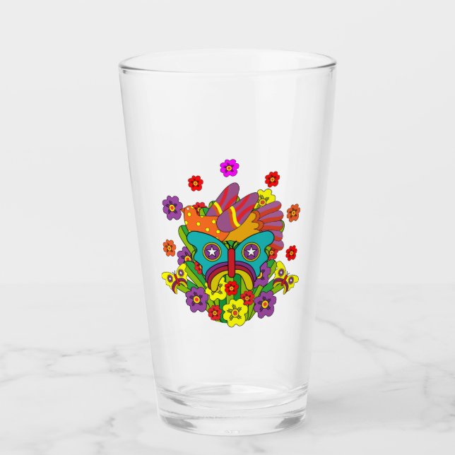 Hippies - Hippy Flower Power - Cute Hippies - 1970 (Anverso)