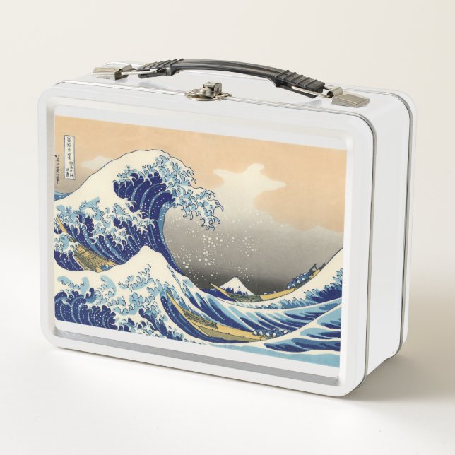 Hiroshige La Gran Ola De Kanagawa (Anverso)