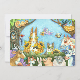 HISS N' FITZ CATS Y MENAGERIE OF AMIENTES CARD