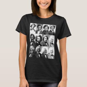 Historia afroamericana Frederick Dougl Camiseta ne