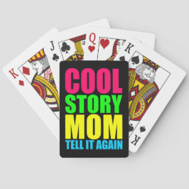 Historia Cool Mamá Jugando Cartas