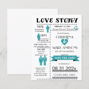 Historia de amor Salva el anuncio de fecha (Robins