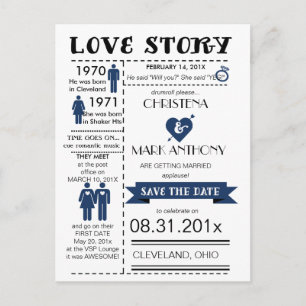 Historia De Amor Salva La Postales De Fecha (Marin
