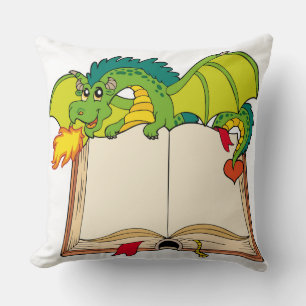 Historia de una almohada decorativa de dragón