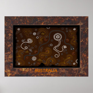 Historia del arte del desierto aborigen australian