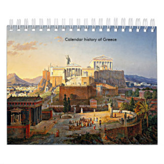 historia del calendario de Grecia
