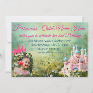 Historia floral del castillo de cumpleaños rosado