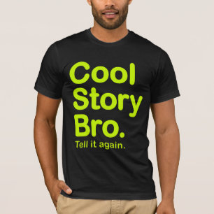 Historia fresca Bro. Camiseta de American Apparel