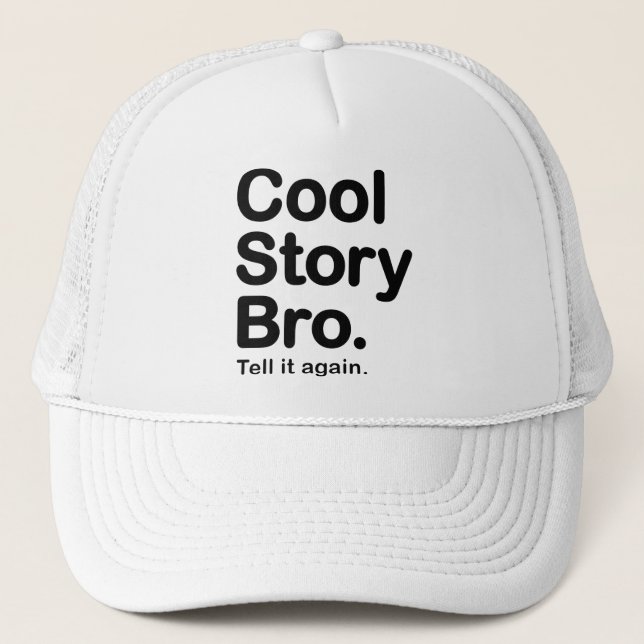 Historia fresca Bro. Gorra (Anverso)