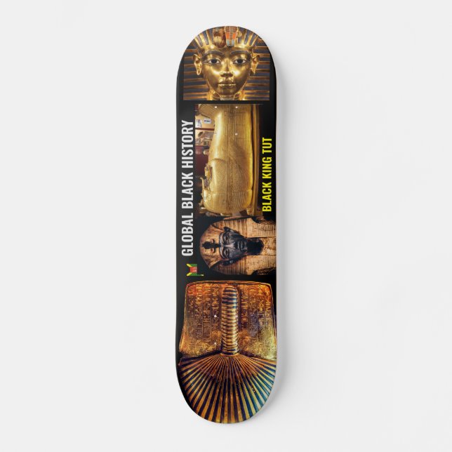HISTORIA GLOBAL BLACK JMT Skateboard (Anverso)