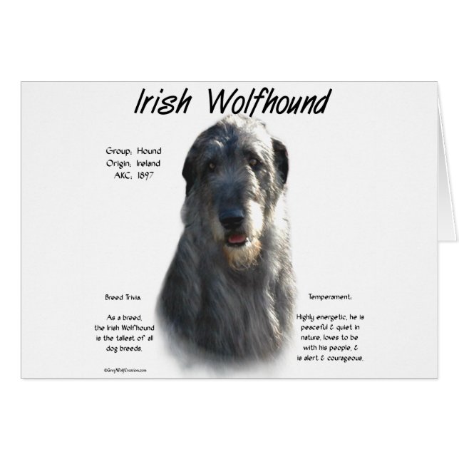 Historia gris irlandesa del lobo (Anverso (Horizontal))
