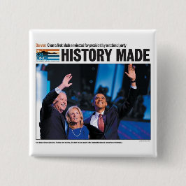 Historia hecha: Obama nombró el botón