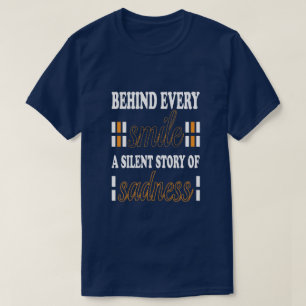 historia silenciosa de tristeza camiseta básica os