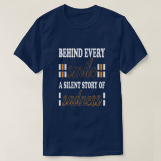 historia silenciosa de tristeza camiseta básica os