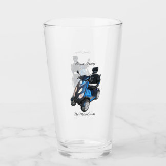 Historial de tránsito por vidrio de scooter móvil