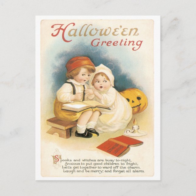 Historias fantasma de postal antigua (Anverso)