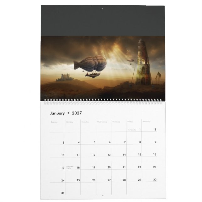 Historias Misteriosas 2012 (1) - Calendario de Mur (Jan 2027)