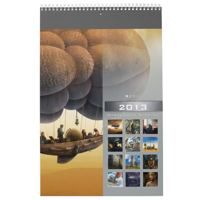 Historias misteriosas de 2013 (1) - Calendario de  (Tapa)