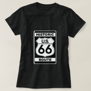 Histórica Ruta 66 Camisetas Damas de Negro