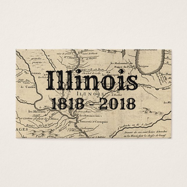 Histórico Bicentenario de Illinois (Frente)