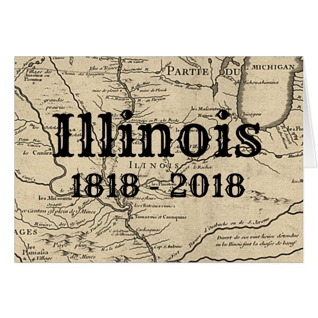 Histórico Bicentenario de Illinois (Anverso (Horizontal))