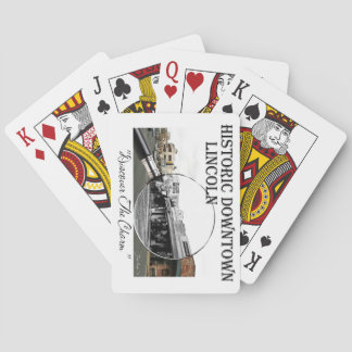 Histórico centro de Lincoln Jugando Cartas