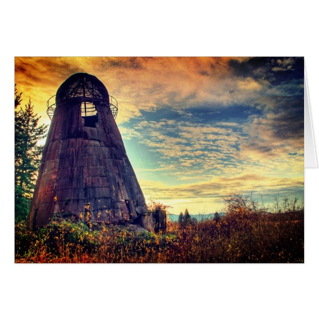 Histórico Wigwam Burner En Oakland Oregon (Anverso (Horizontal))