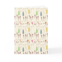 "Historieta" con la tarjeta de felicitación del