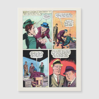 Historietas de ángster vintage golpean a Henchman