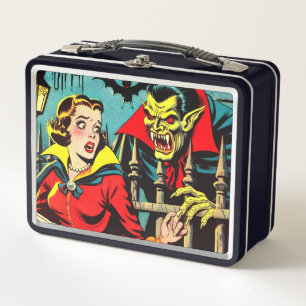 Historietas de vampiros de terror retro