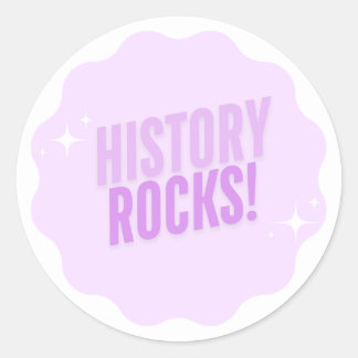 ¡HISTORIROCKS! Regalos de pegatinas para profesore