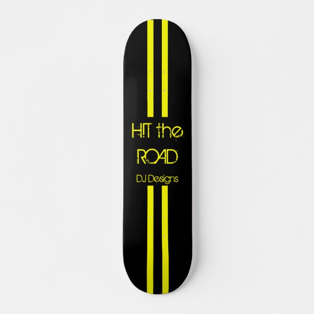 HIT ROAD Skateboard (Anverso )
