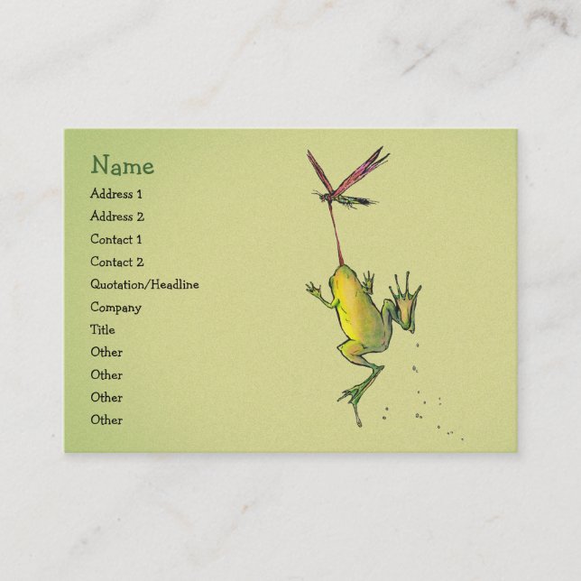 Hitchin una plantilla de la tarjeta del perfil del (Anverso)