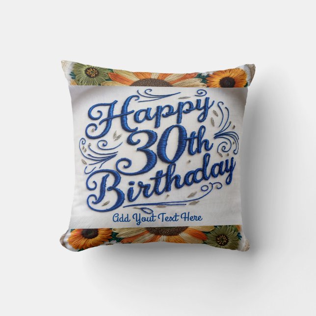 Hito moderno: El Cojín decorativo de cumpleaños nú (Anverso)