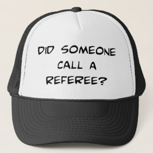 Hizo alguien llamada un gorra del árbitro