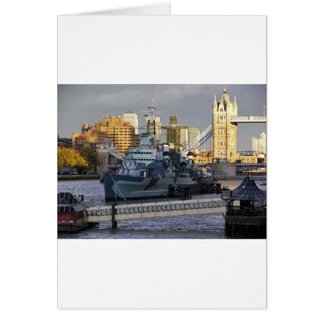 HMS Belfast. (Frente)