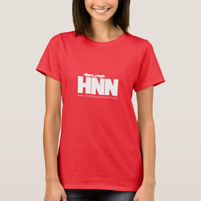 HNN Women's American Apparel Fine Jersey T-Shirt (Anverso)