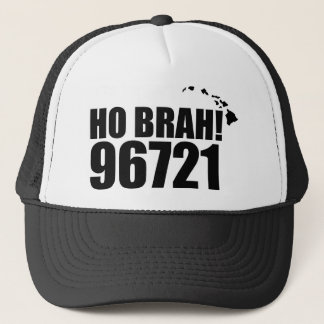 Ho Brah!.....Hawaii Gorras de código postal 96721 