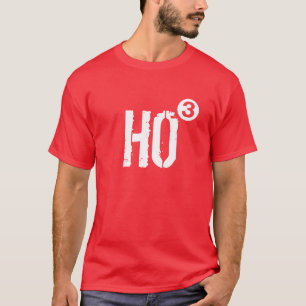 HO camisa cubicada de Santa