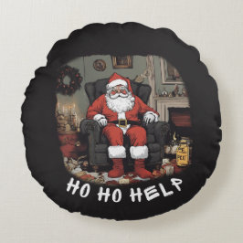 HO HO HELP HOARDER almohada SANTA