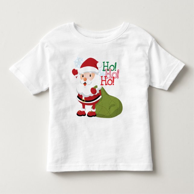 Ho-Ho-Ho camisa de los niños de Santa (Anverso)
