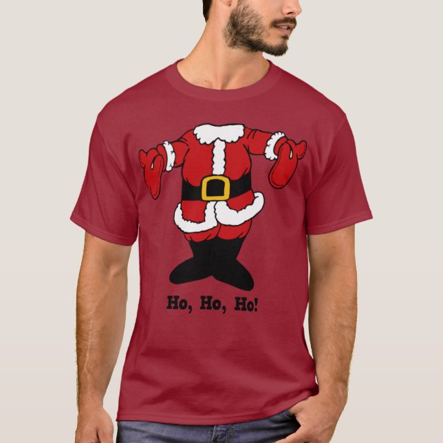 Ho Ho Ho camiseta de Santa (Anverso)