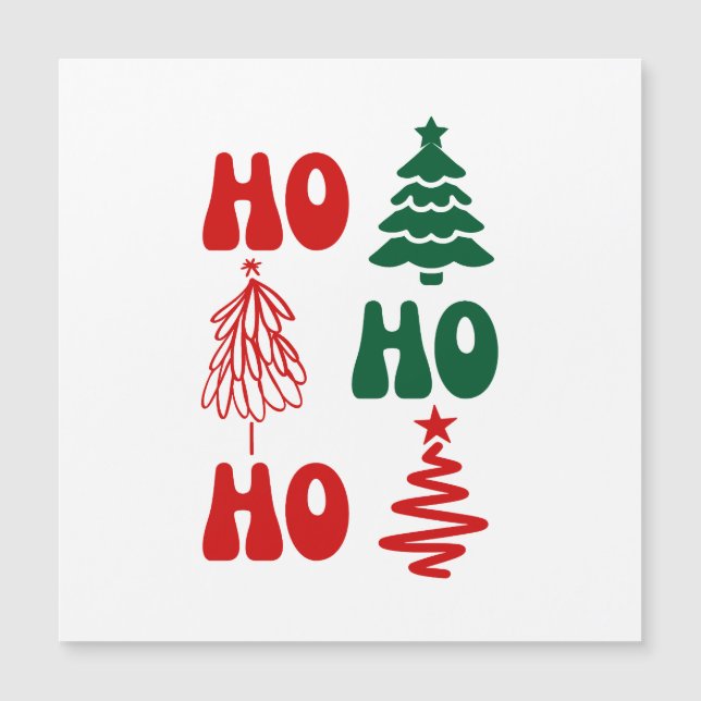 HO HO HO FELIZ NAVIDAD (Anverso)