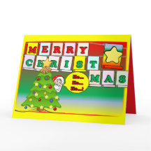 HO HO HO Feliz Navidad & Tarjeta de Santa