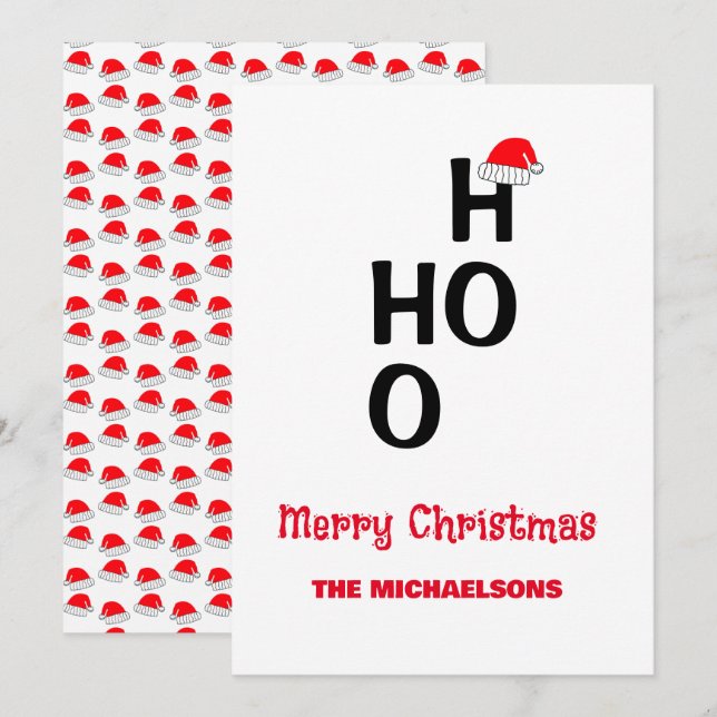 Ho Ho Ho Ho: Feliz Navidad (Anverso / Reverso)